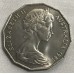 AUSTRALIA 1981 . FIFTY 50 CENTS COIN . ROYAL WEDDING